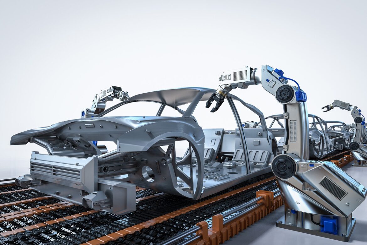 Automation aumobile factory